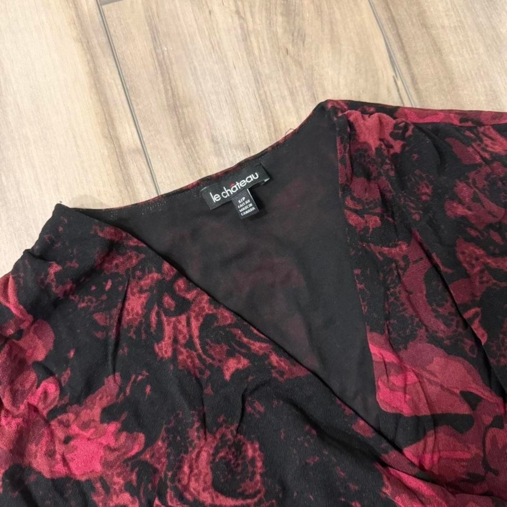 Whimsy goth Alt Dark Romantic Grunge Sz Small Y2K Top Whimsical - Picture 5 of 8
